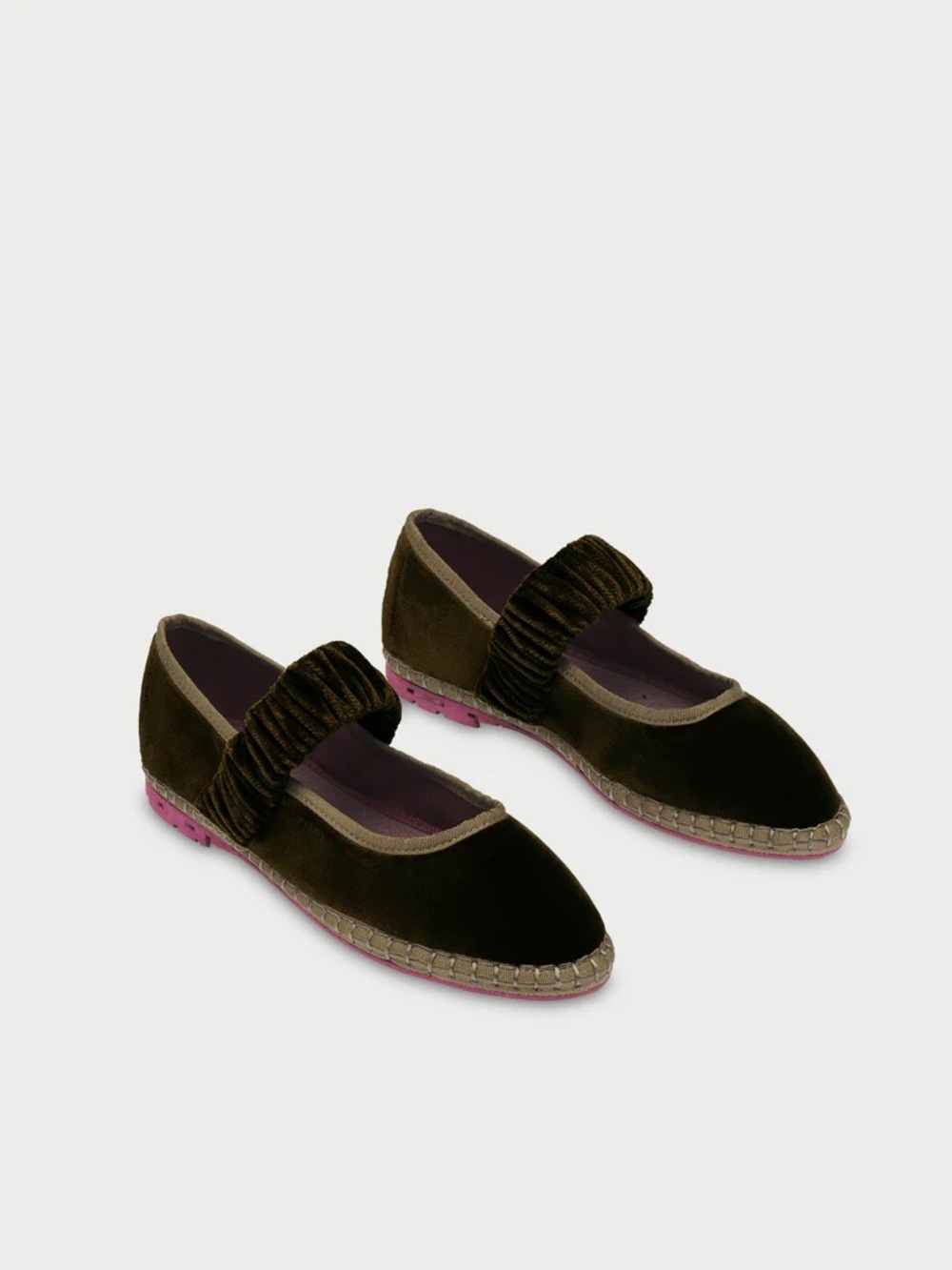Flabelus Mafalda Ulla velvet flats